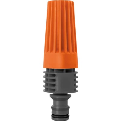 Esguicho plástico para jardim, com jato regulável, engate 1/2"
