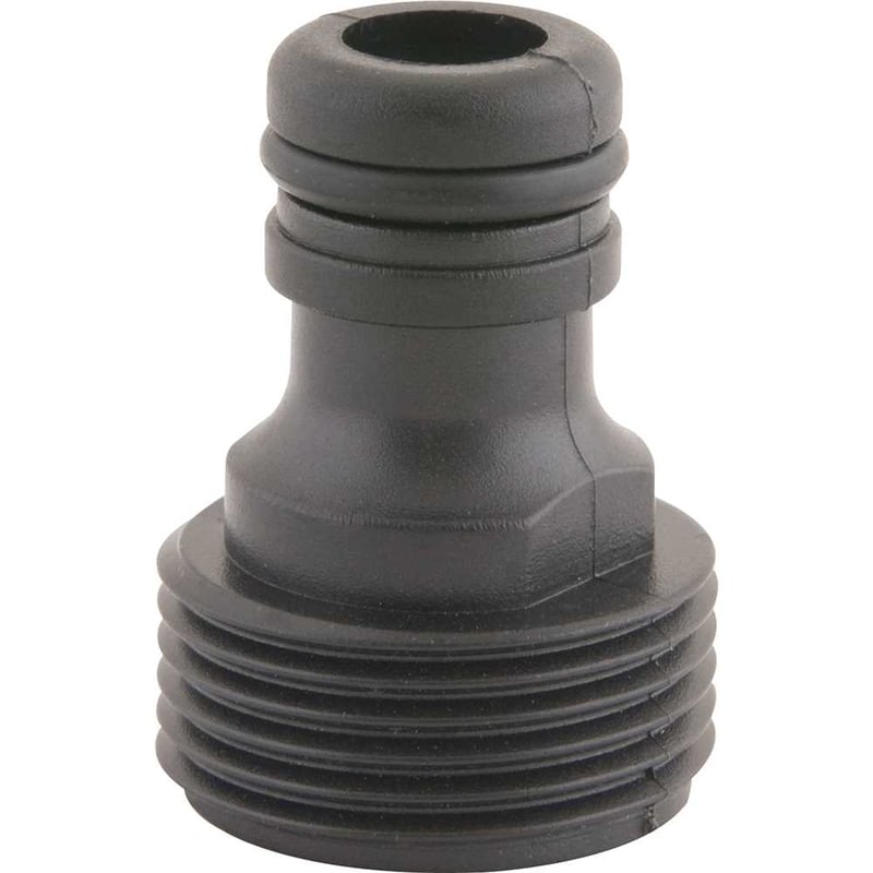 Conector plástico para torneira, rosca macho 3/4"