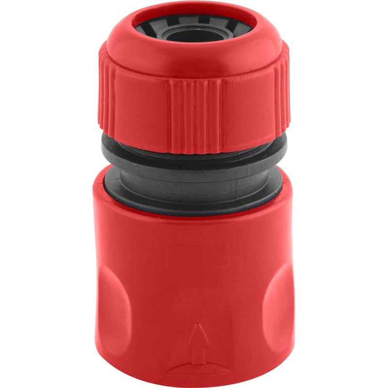 Engate rápido para mangueira 1/2", passagem livre