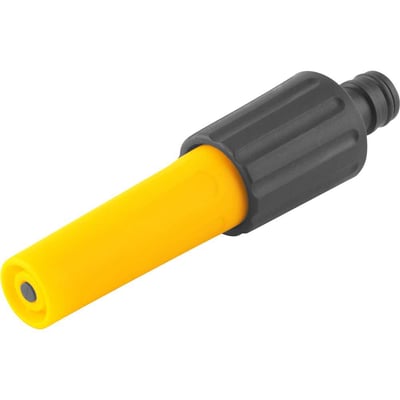 Esguicho plástico para jardim, com jato regulável, engate 1/2"