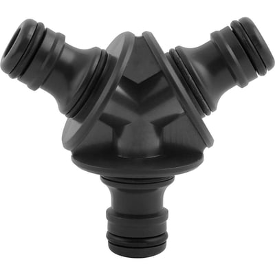 Conector triplo para engate rápido de 1/2"