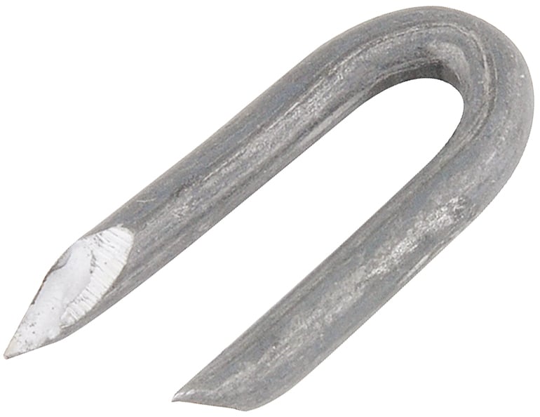 Grampo para cerca, 7/8" x 12 BWG (16 JP x 10 LPP), polido