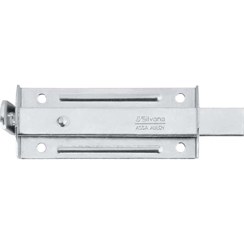 Fecho chato com porta-cadeado 5" - 127,0 mm, zincado, 460, 93499
