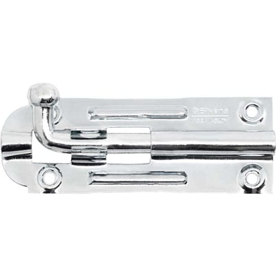 Fecho redondo zincado 4", 101,6 mm, 500, 90101