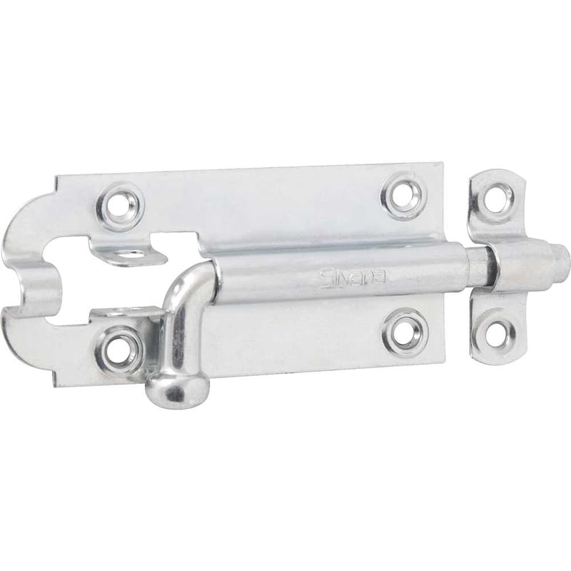Fecho redondo zincado 3", 76,2 mm
