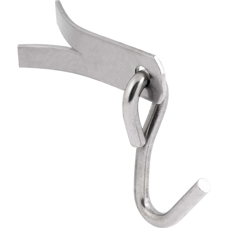 L-Gancho para rede de chumbar, em inox