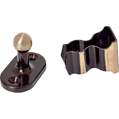 Fixador de porta de pressão para piso, oxidado, 95851