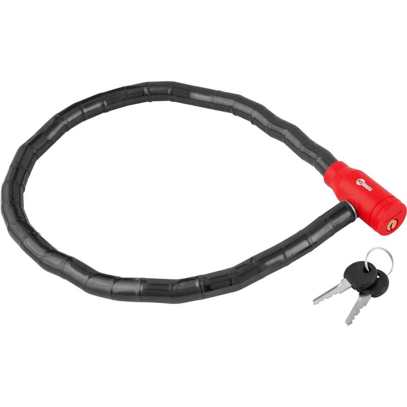 Cadeado para moto, 80 cm, com chave