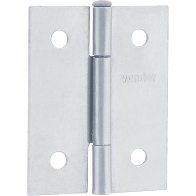 Dobradiça para porta 1.1/2", em ferro zincado