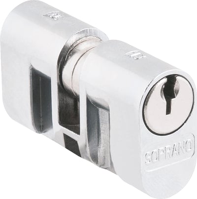 Cilindro para fechadura externa (aliança), com 48 mm, em zamac