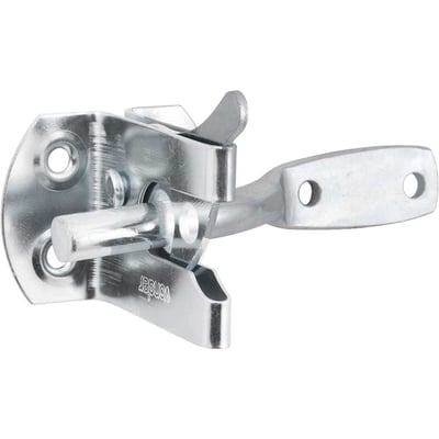 Fecho automático para portão, zincado, encartelado