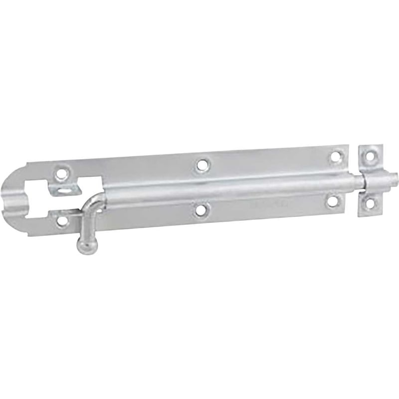 Fecho redondo 3", 76,2 mm, zincado, encartelado