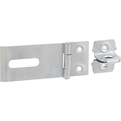 Porta cadeado zincado 3" - 76,2 mm, encartelado