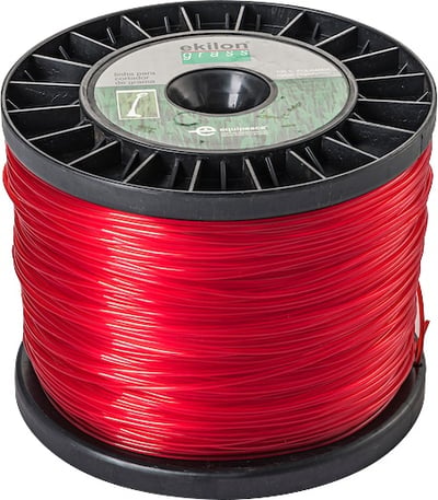 Fio de nylon redondo, 1,8 mm x 1.020 m, 3 kg, vermelho, 007143