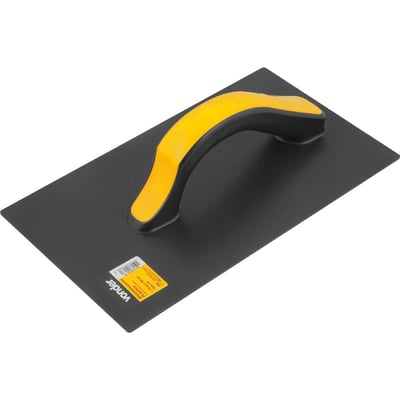 Desempenadeira plástica, base lisa, 170 mm x 300 mm