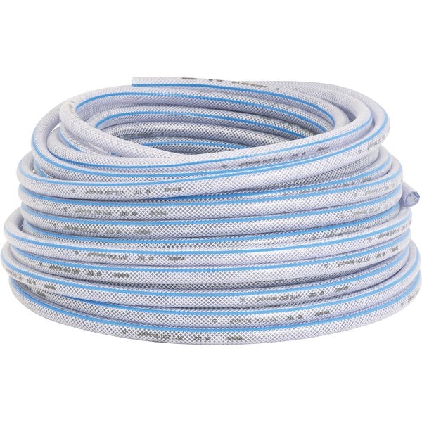 Mangueira PVC cristal trançada, VPT, 250 libras, 1"