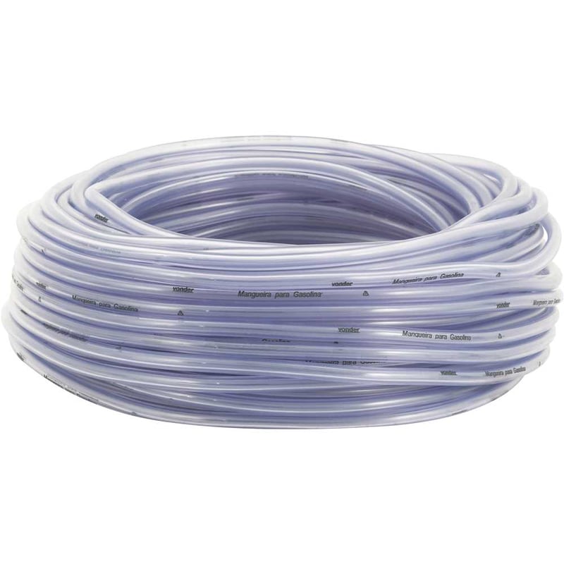 Mangueira PVC cristal para gasolina, 5,0 mm