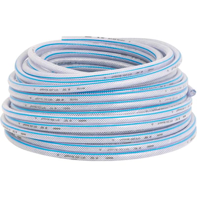 Mangueira PVC cristal trançada, VPT, 250 libras, 1/4"