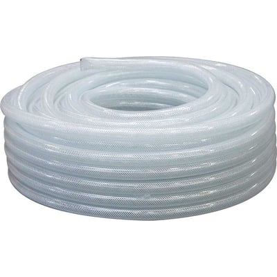 Mangueira PVC cristal trançada, PTN, 250 libras, 3/4"