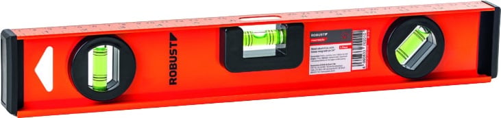 Nível de alumínio com base magnética 14", 3370201