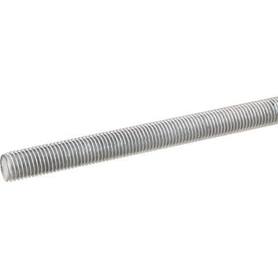 Barra roscada zincada branca, 1/2" WW