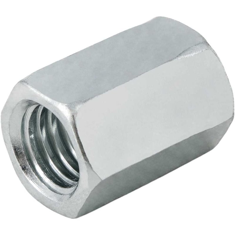 Prolongador para barra roscada 1/2" x 1", rosca UNC zincado
