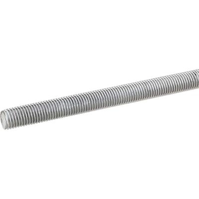Barra roscada zincada branca 5/16", rosca UNC, com 3 metros