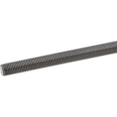 Barra roscada polida 3/8", rosca UNC
