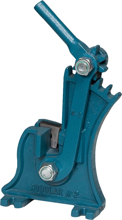 Máquina manual de bancada nº 2, para cortar vergalhões de 9,5 mm a 19 mm (3/4"), RV-2