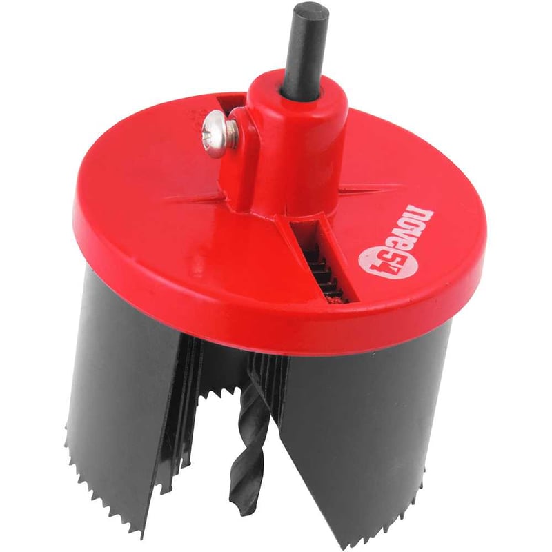 Jogo de serras copo, em aço carbono, altura 2", com 8 peças