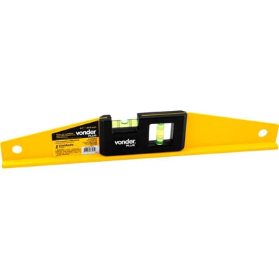 Nível de alumínio 14", com base magnética, trapezoidal
