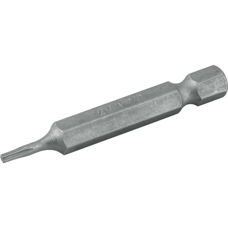 Jogo de bits ponteiras hexalobular com encaixe 1/4", T7 x 50 mm
