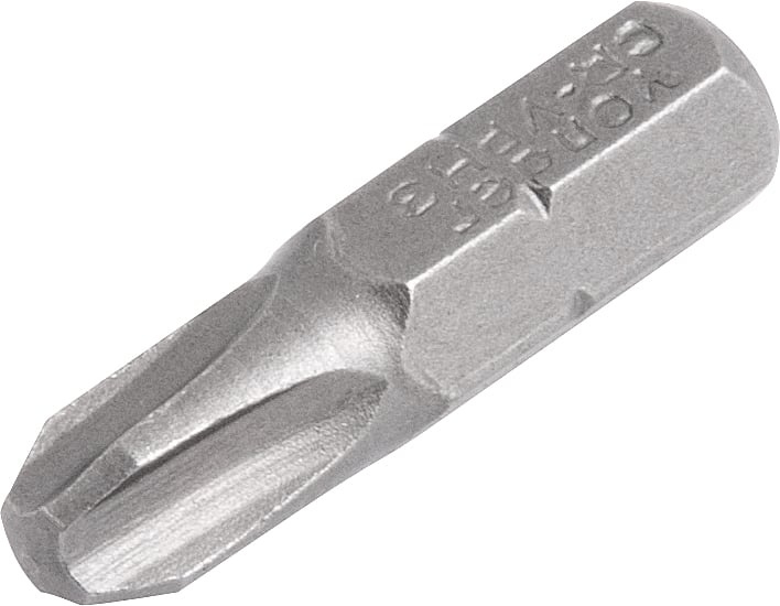 Bits/ponteira phillips com encaixe 1/4", nº 3 x 25 mm, com 5 peças