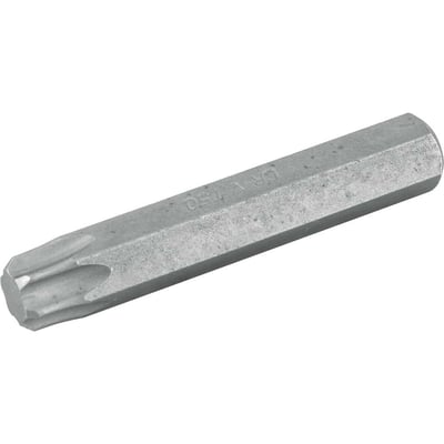 Jogo de bits ponteiras hexalobular com encaixe 5/16", T50 x 50 mm