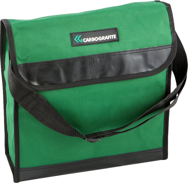 Bolsa em nylon para ferramentas, 35 cm x 30 cm x 10 cm, fechada
