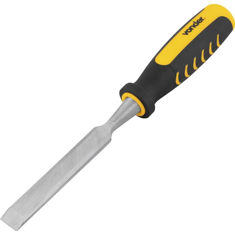 Formão chanfrado reto 5/8", com cabo em PVC