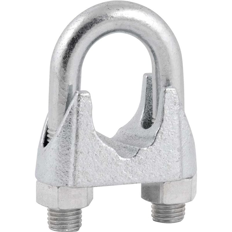 Clips para cabo de aço 1.1/8" - 28,60 mm, 50 peças