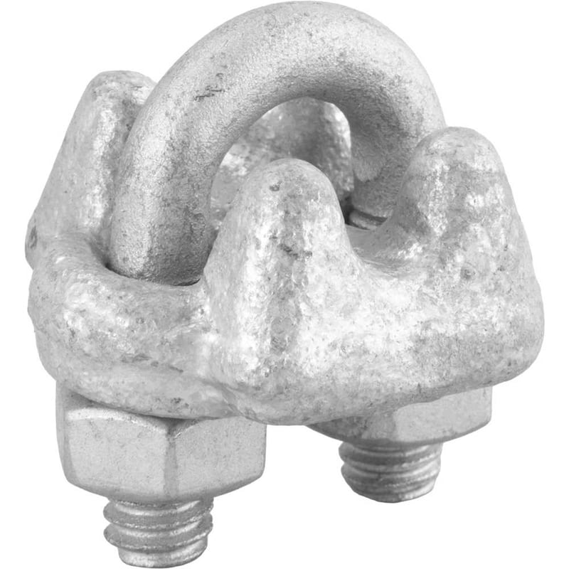 Clips para cabo de aço 3/16" - 4,76 mm, pesado, a granel
