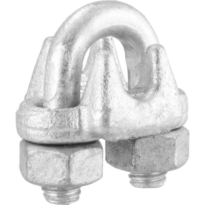Clips para cabo de aço 5/16" - 7,94 mm, pesado, a granel