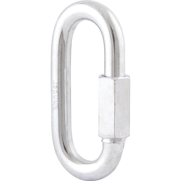 Mosquetão reto com rosca, 5/16"cartela com 2 peças