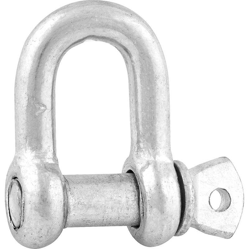 Manilha reta para cabo de aço, 3/8"