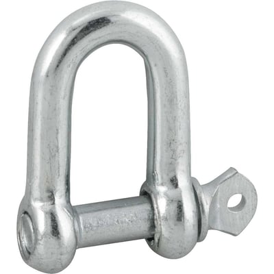 Manilha reta para cabo de aço, 3/8"