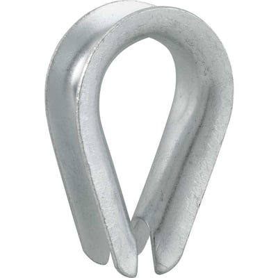 Anilha/sapatilho para cabo de aço, 19,1 mm - 3/4"