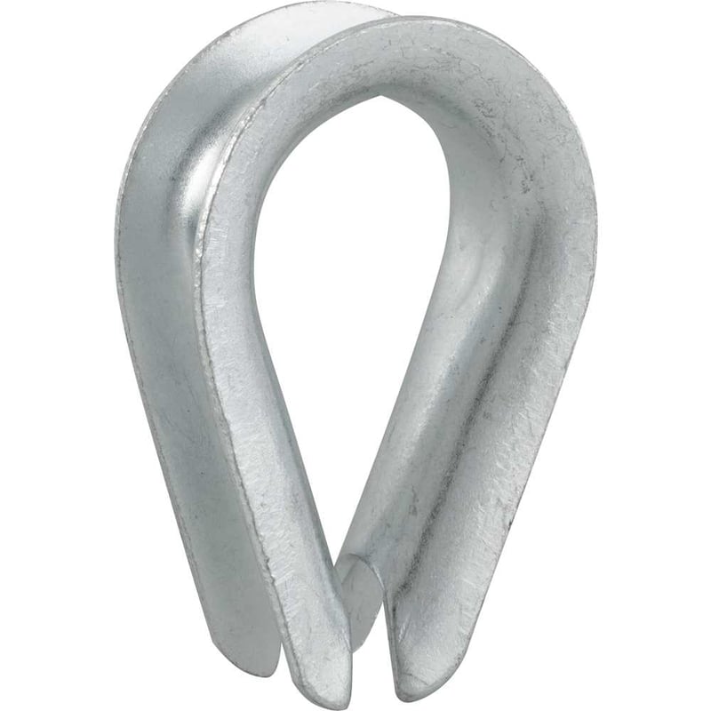 Anilha/sapatilho para cabo de aço, 15,9 mm - 5/8"