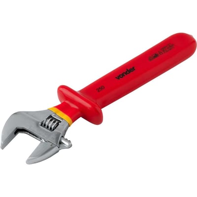 Chave ajustável 10" isolada, 1.000 V, (IEC60900)