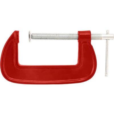 Grampo sargento (tipo C), 4"