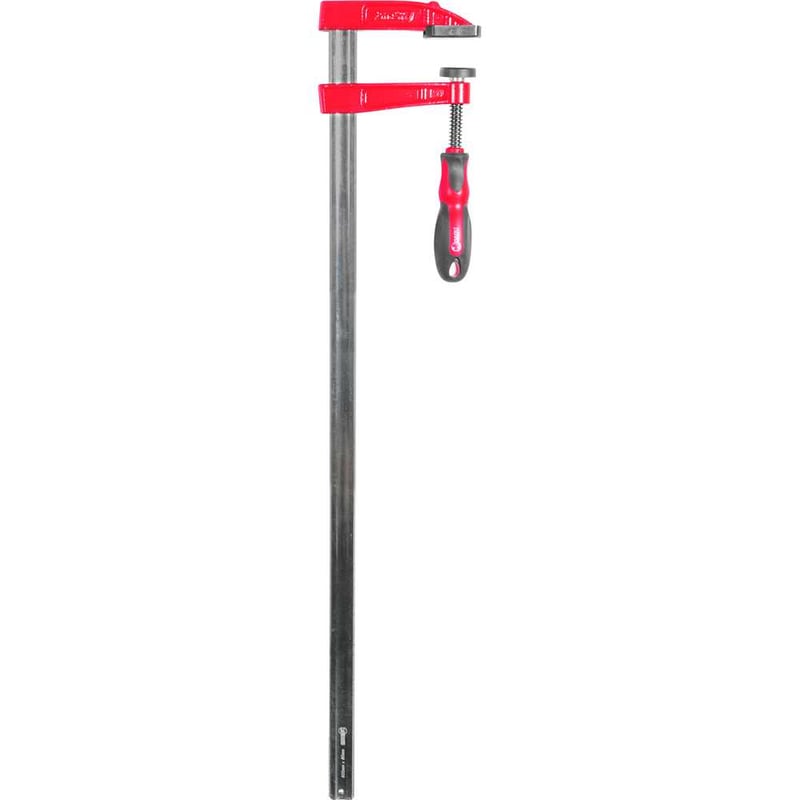 Grampo tipo sargento 600 mm x 80 mm, com ranhuras