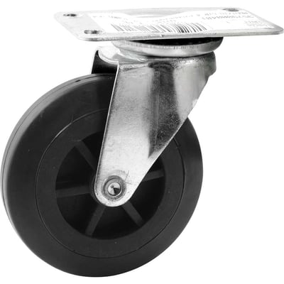 Rodízio giratório 4", para carrinho plataforma de 150 kg