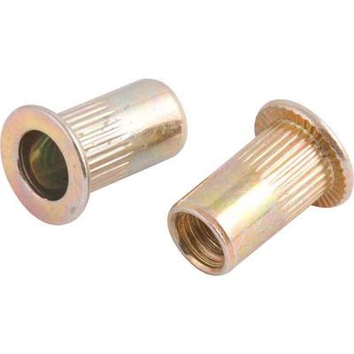Rebite de rosca em aço carbono, rosca M5 x 13,0 mm