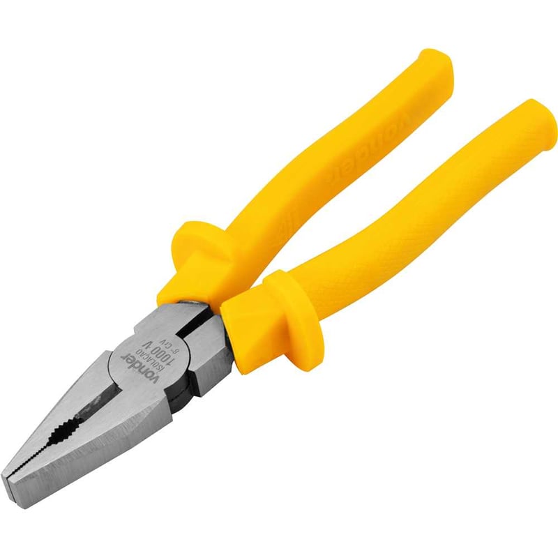 Alicate universal 8", cromo vanádio, com isolação até 1.000 V
